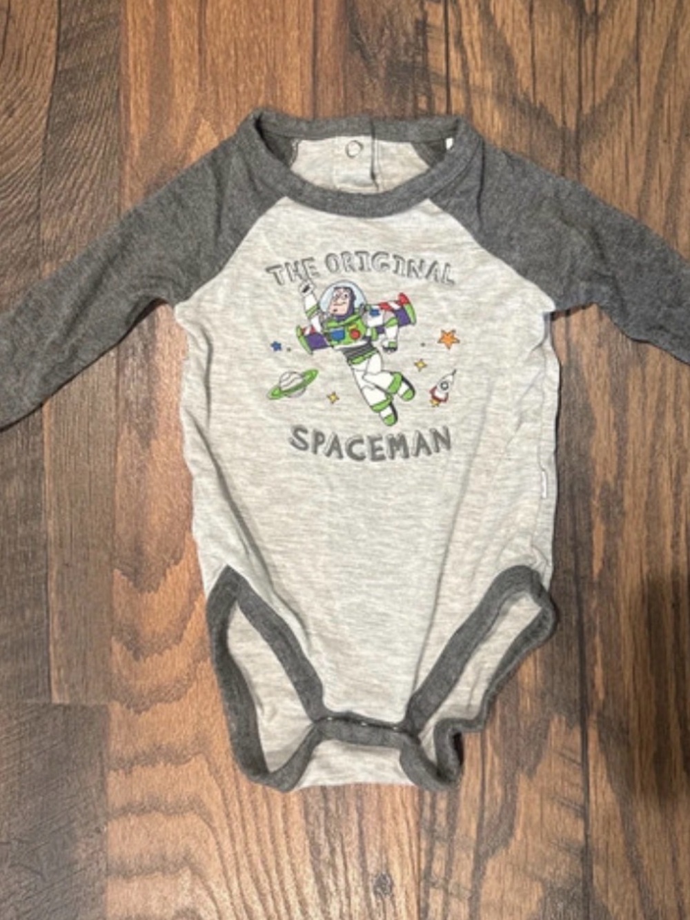 Little sleepies Disney play collection long sleeve onsie size 0-3 month